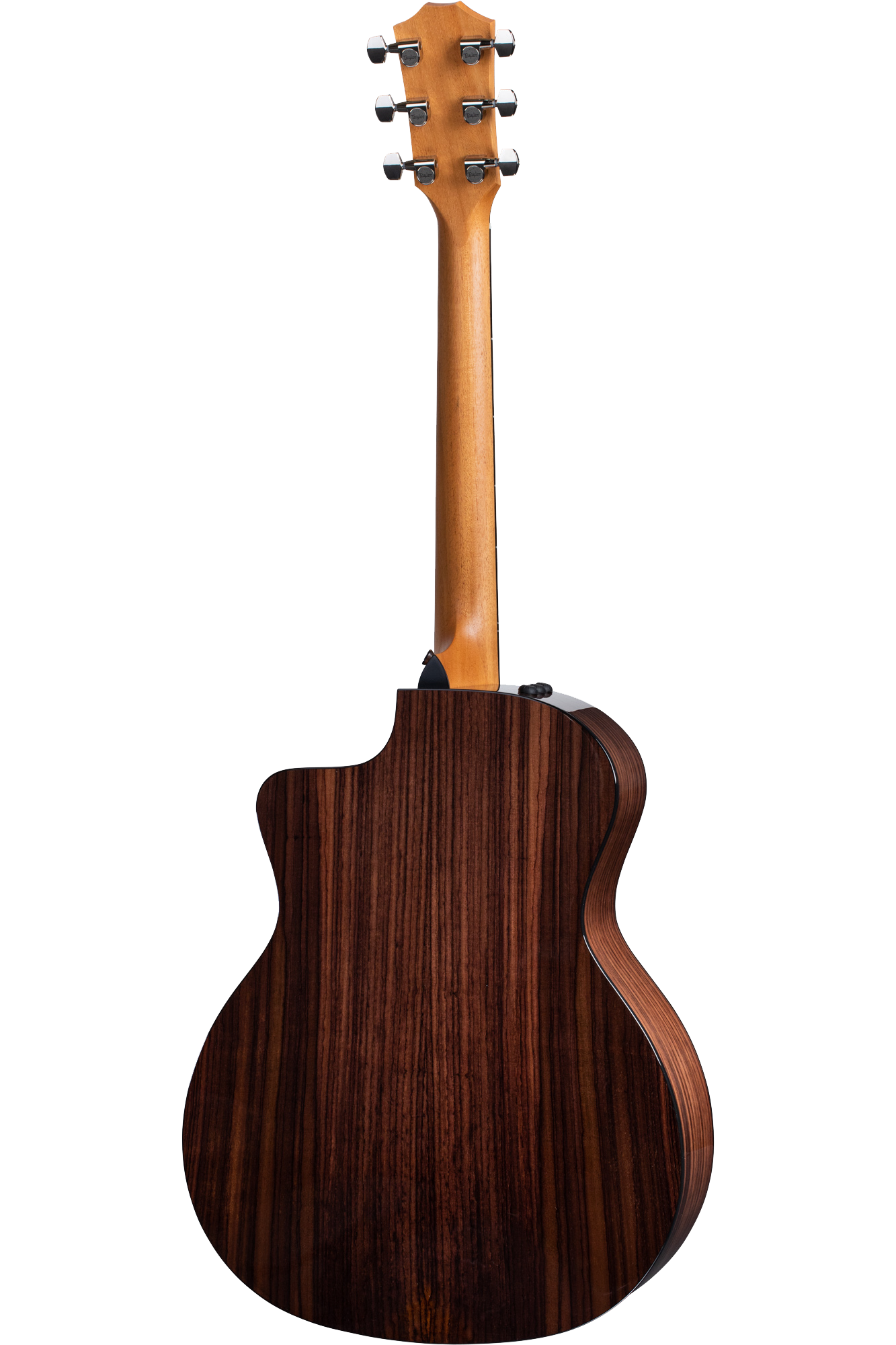 Back of Taylor 214ce Plus Acoustic guitar in Natural color Tone Shop Guitars DFW