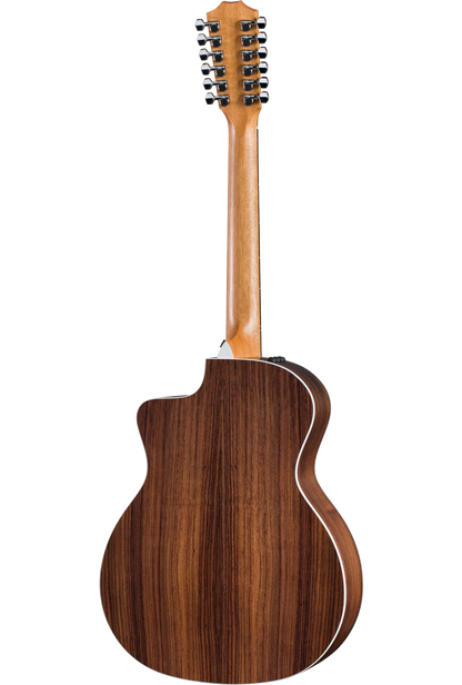 Back of Taylor 254ce 12-string Acoustic Guitar Tone Shop Guitars Dallas TX