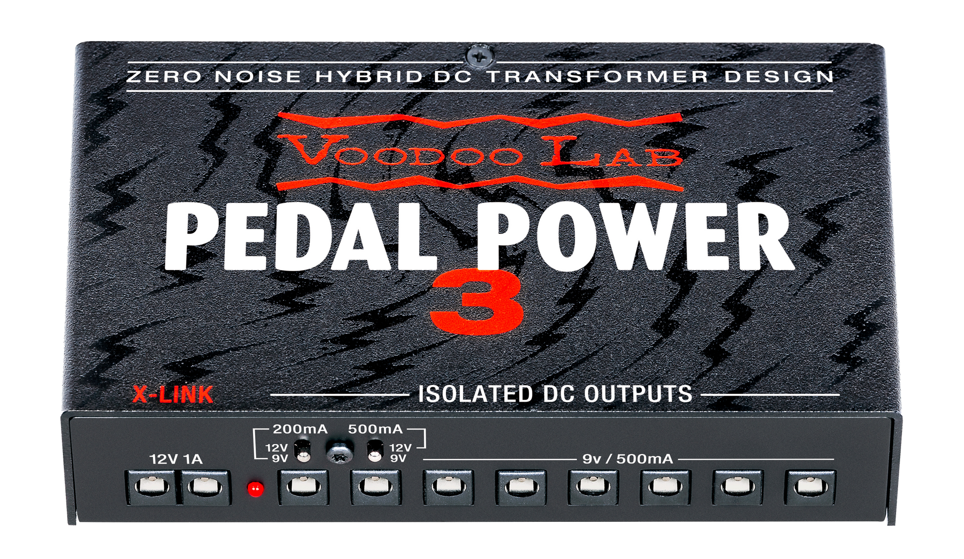 Front of Voodoo Lab Pedal Power 3.