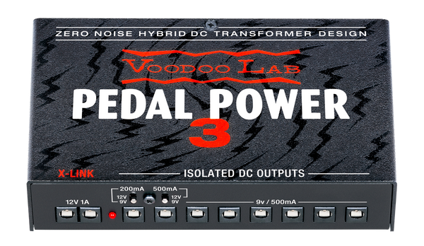 Front of Voodoo Lab Pedal Power 3.