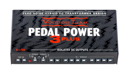 Front of Voodoo Lab Pedal Power 3 PLUS.
