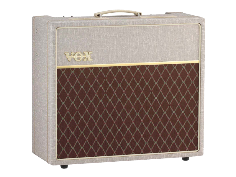 Front of Vox AC15 Hand-wired Combo w/Celestion Alnico Blue.
