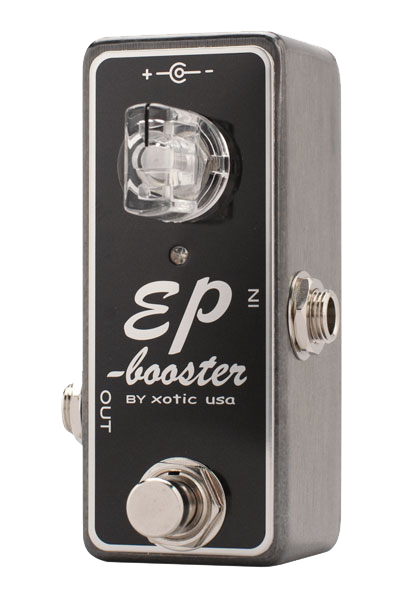 Top angle of Xotic EP Booster.