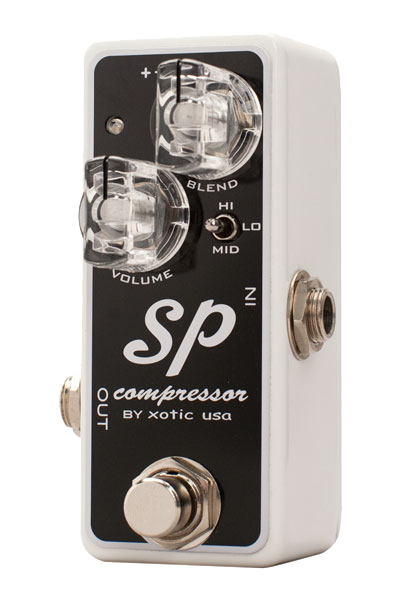 Top angle of Xotic SP Compressor.