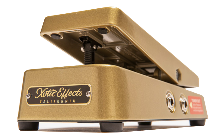 Front right angle of Xotic Volume Pedal High Impedance 250K.