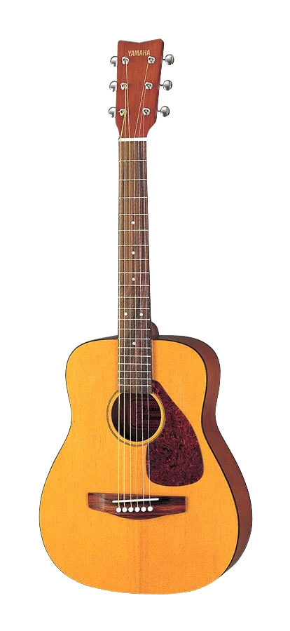 Full frontal of Yamaha JR1 3/4 Scale Mini Folk Guitar.