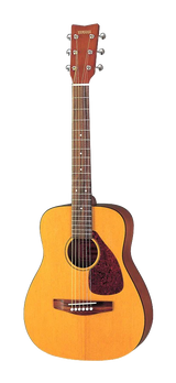Full frontal of Yamaha JR1 3/4 Scale Mini Folk Guitar.