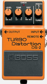 Top down of Boss DS-2 Turbo Distortion.
