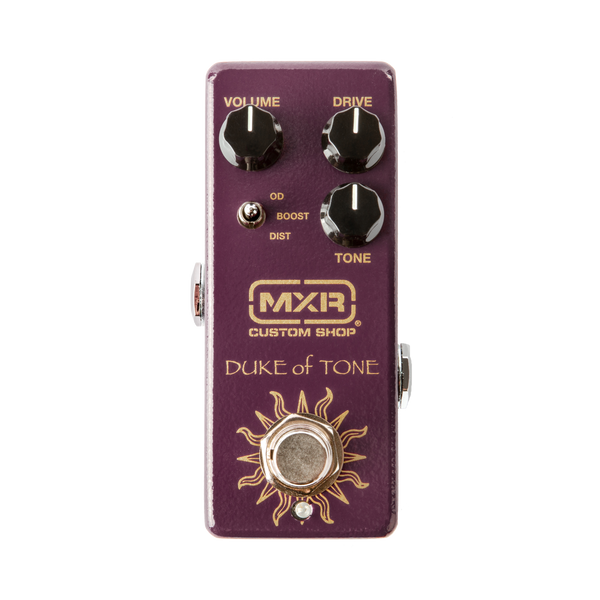 Top down of MXR CSP039 Duke Of Tone Overdrive.