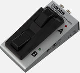 Top angle of Boss FS-7 DUAL FOOT SWITCH.
