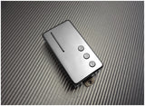 Top down of Railhammer CL-BR-ch Cleancut Humcutter Bridge Pickup Chrome.