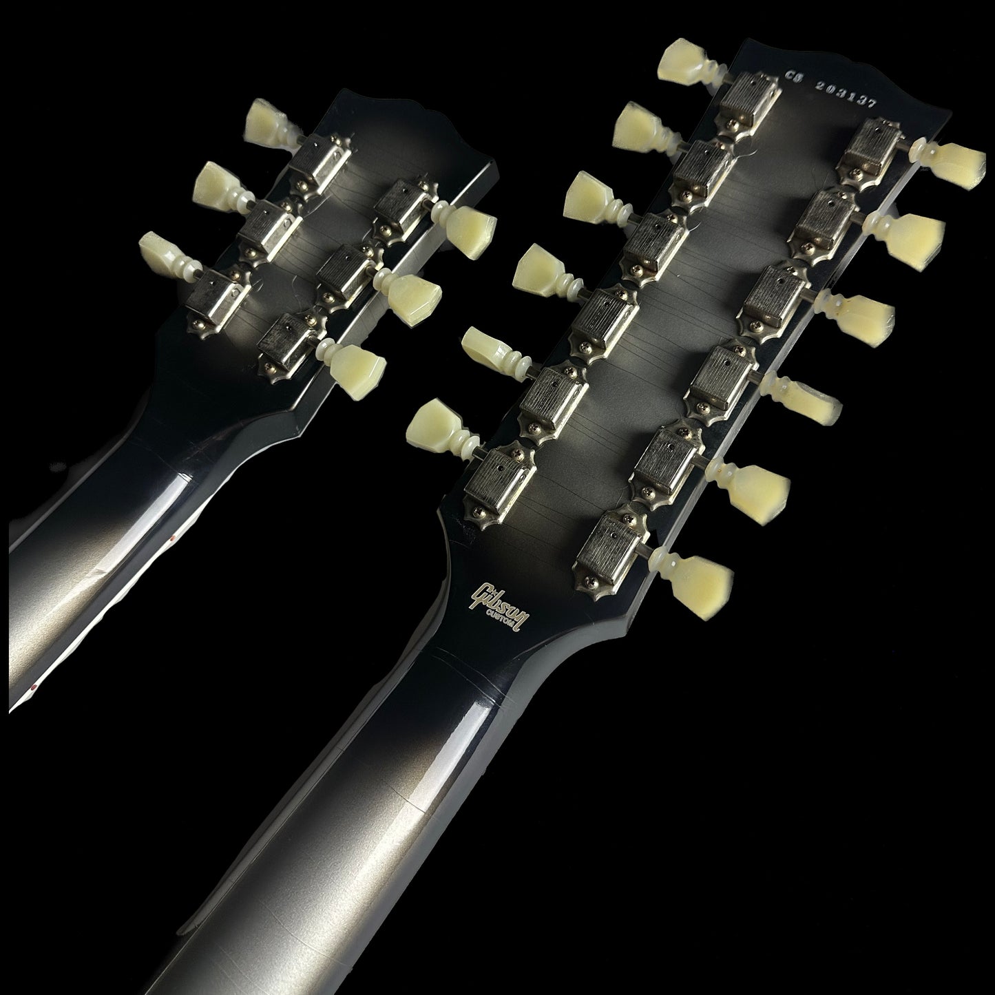 Gibson Custom Shop M2M 60s EDS 1275 Silverburst Ultra Light Aged Murphy Lab  w/case
