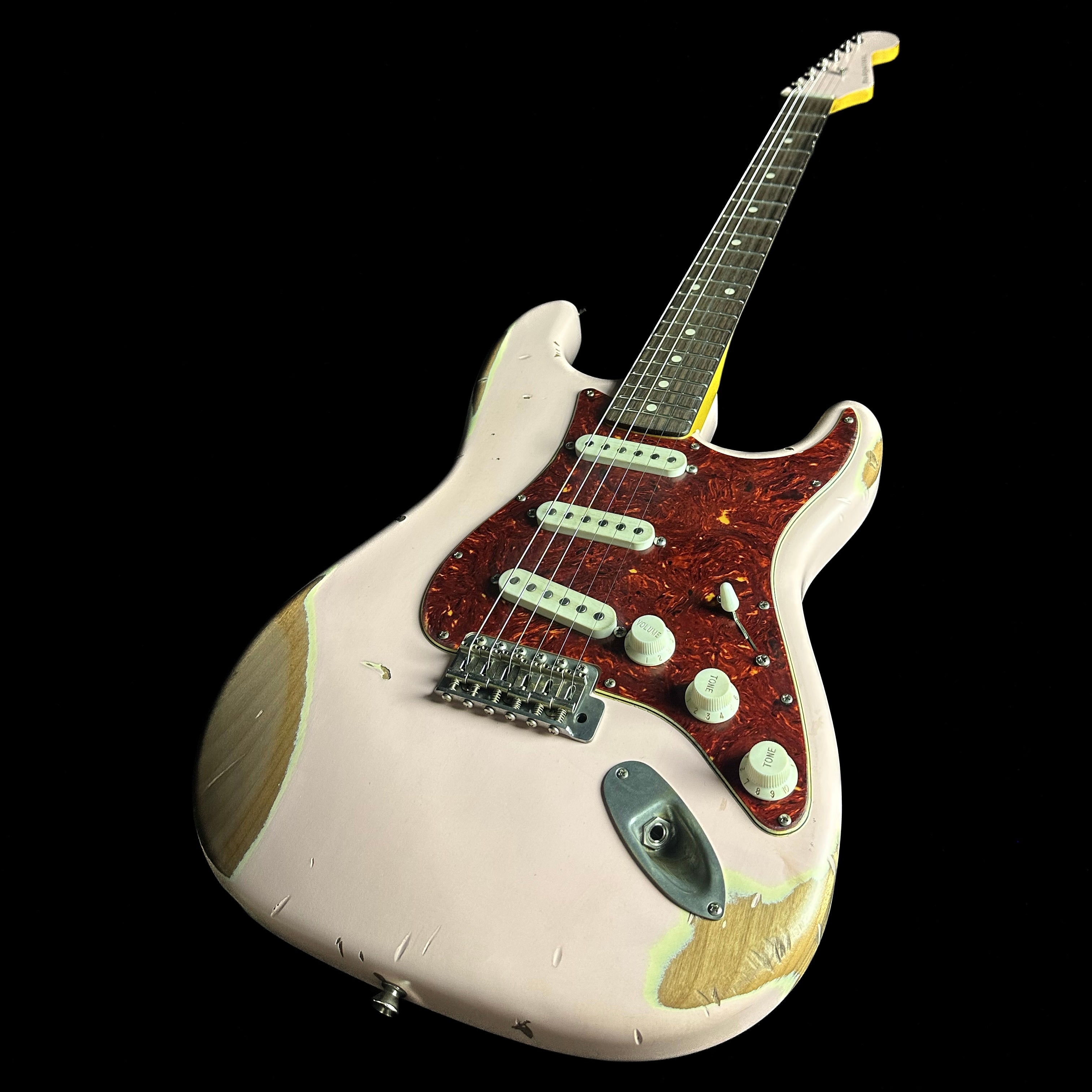 Nash S-63 Shell Pink Matching Headstock Heavy Aging Alder/RW w