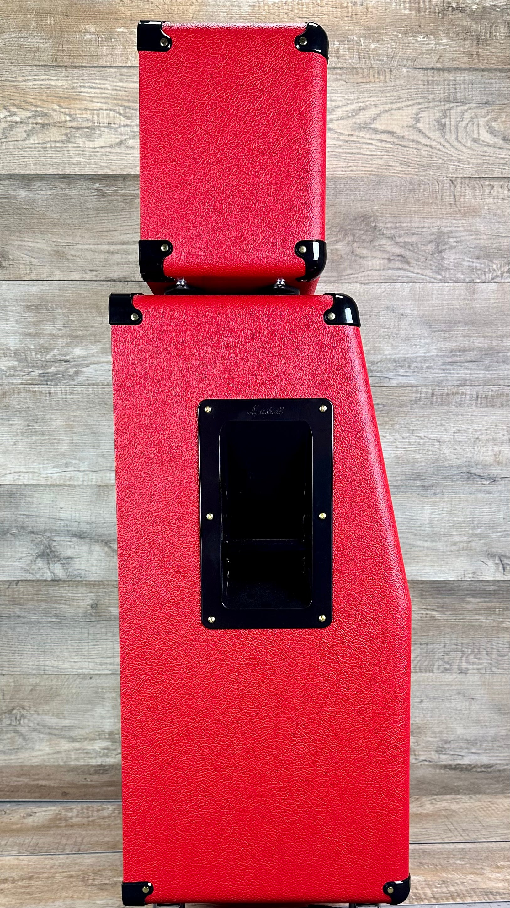 Marshall Custom Shop Tone Shop Exclusive JCM800 2203 and 1960AV Red Levant Half Stack