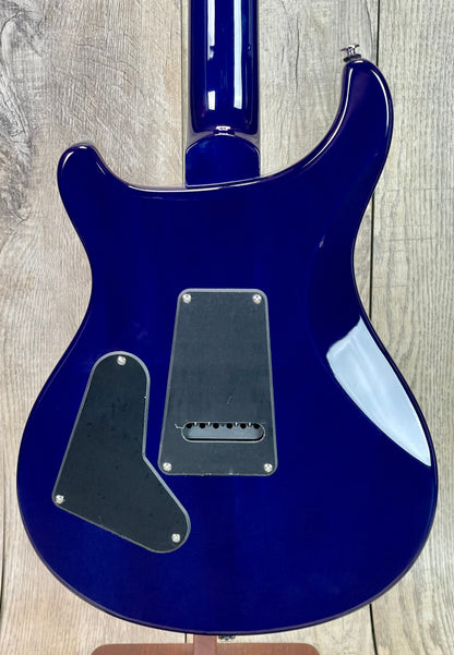 Close up of PRS Paul Reed Smith SE Standard 24-08 Translucent Blue