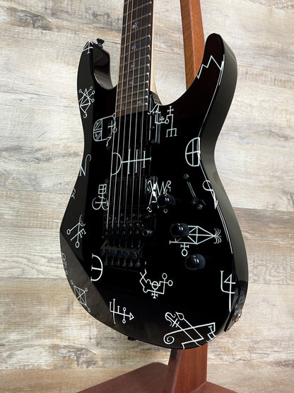 ESP Custom Shop Kirk Hammett Demonology Black w/case