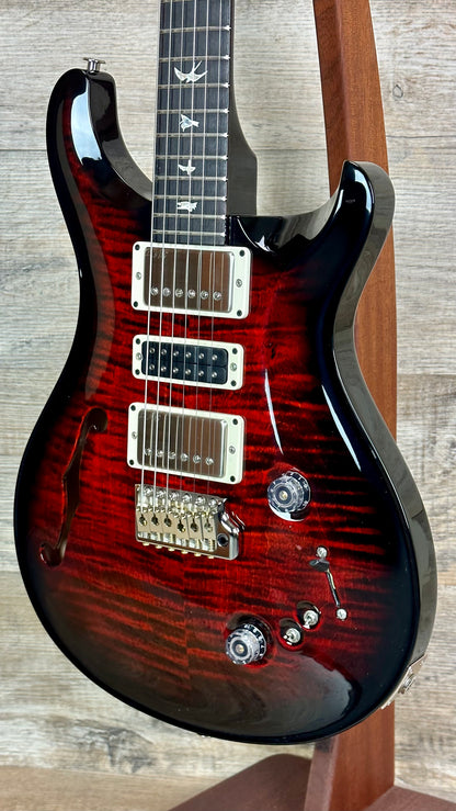 PRS Paul Reed Smith Special Semi-Hollow Red Tiger Smokeburst w/case
