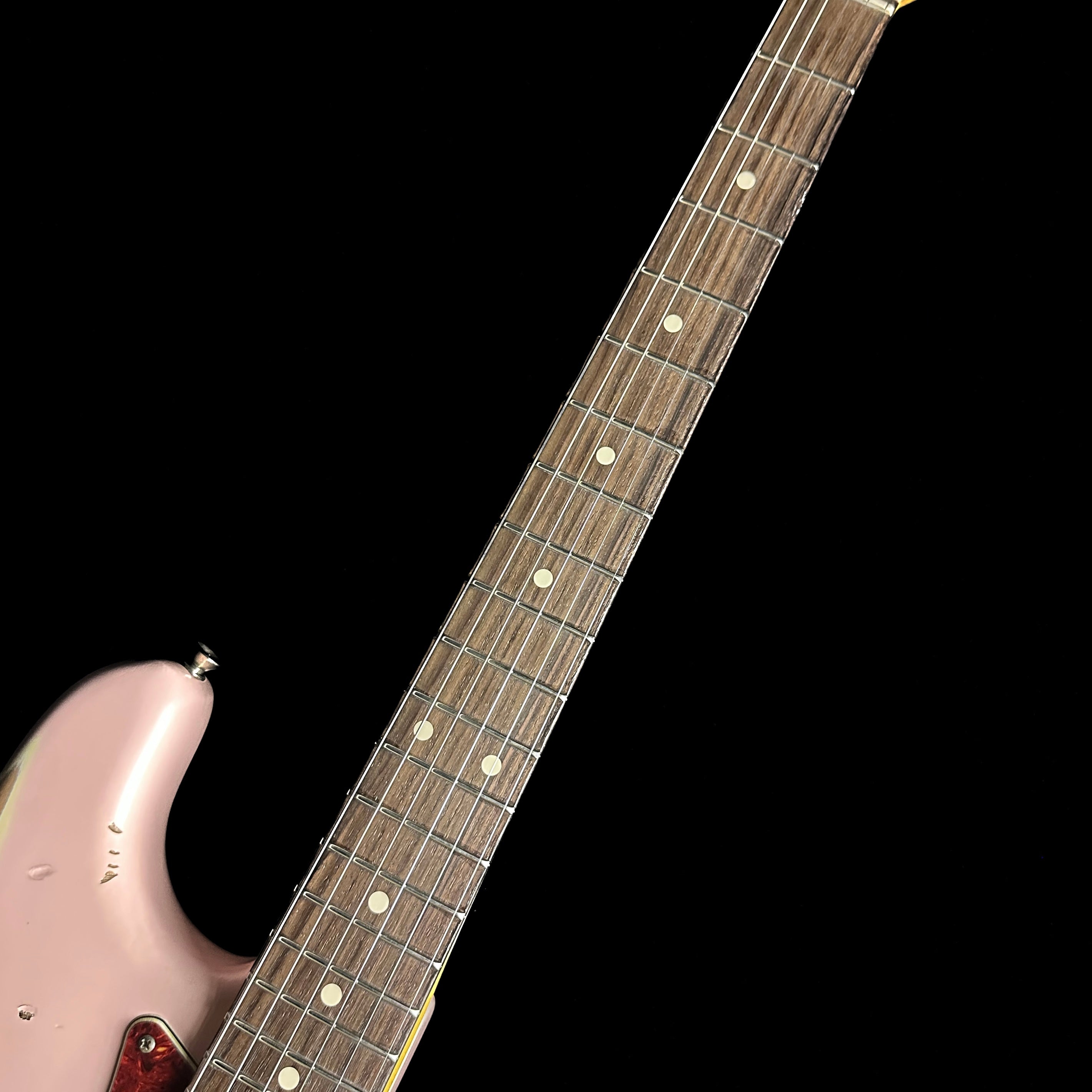 Nash S-63 Shell Pink Matching Headstock Heavy Aging Alder/RW w
