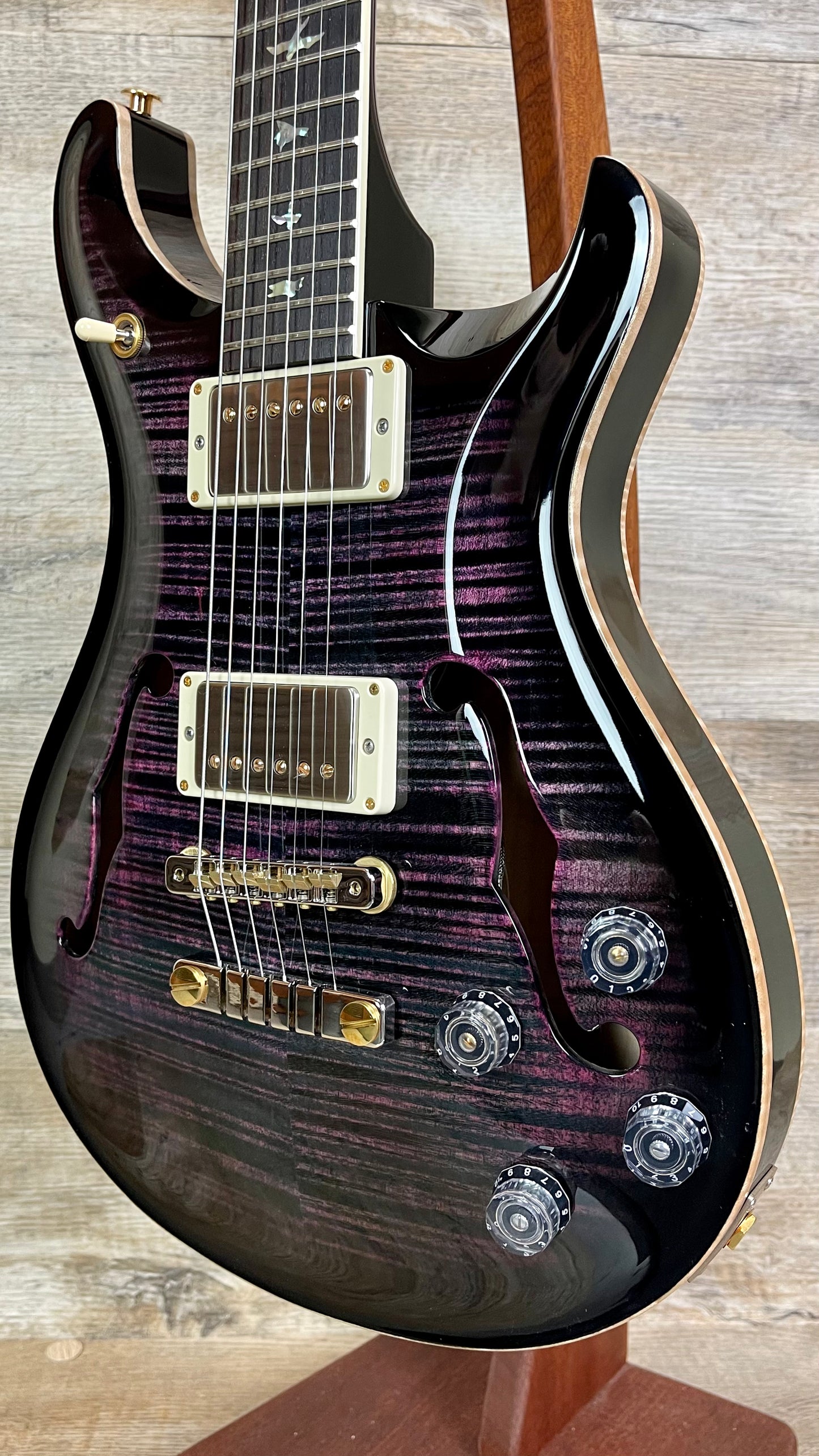 PRS Paul Reed Smith McCarty 594 Hollowbody II 10 Top Violet w/case
