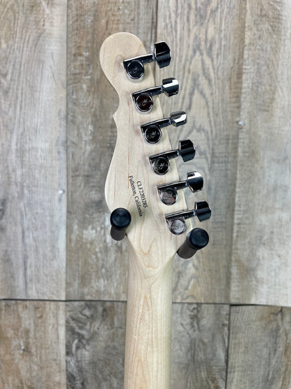 G&L USA ASAT Special Semi-Hollow No F Hole Blackburst Ebony Fretboard Painted Headstock w/case