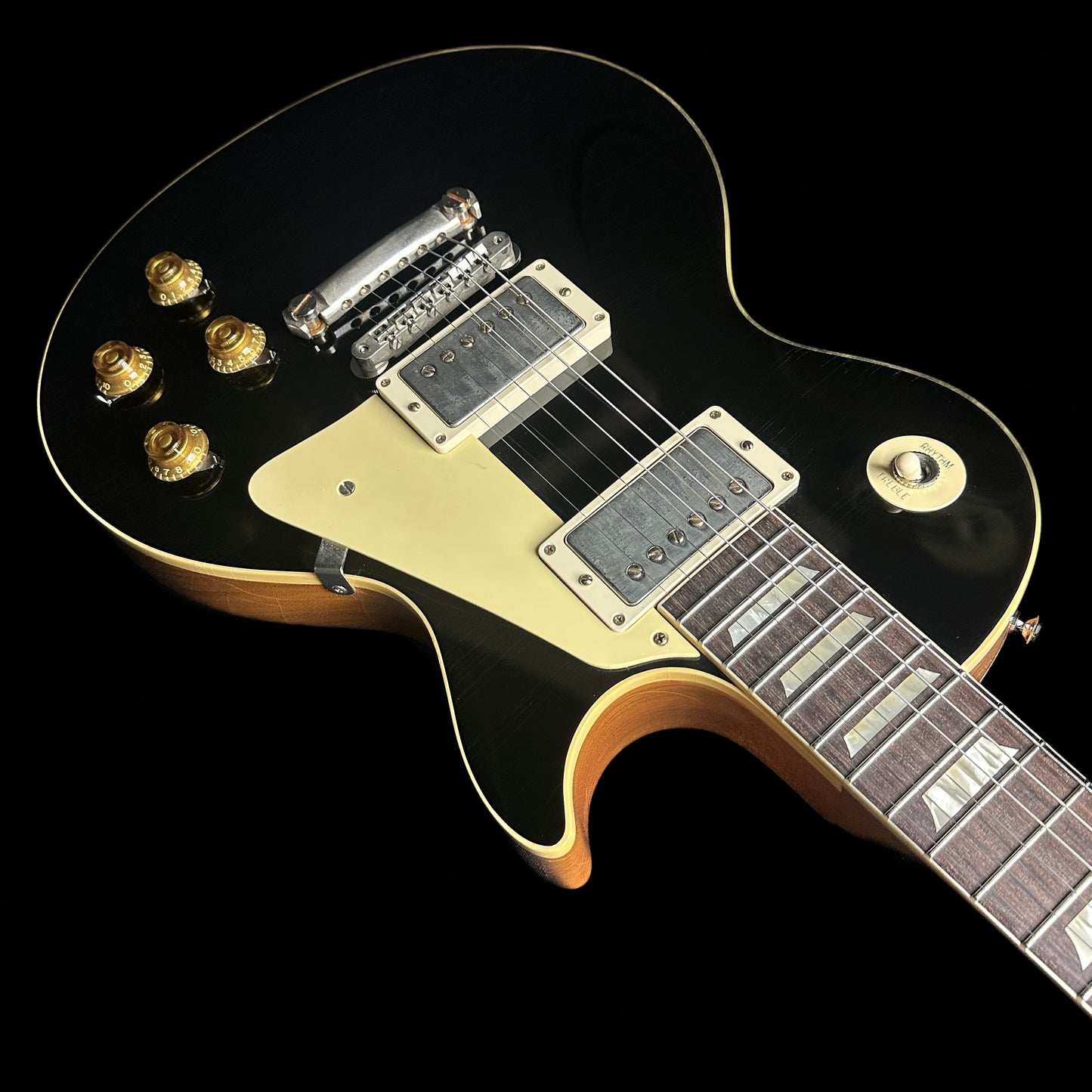 Gibson Custom Shop M2M 1958 Les Paul Standard Chambered Ebony Murphy Lab Ultra Light Aged w/case