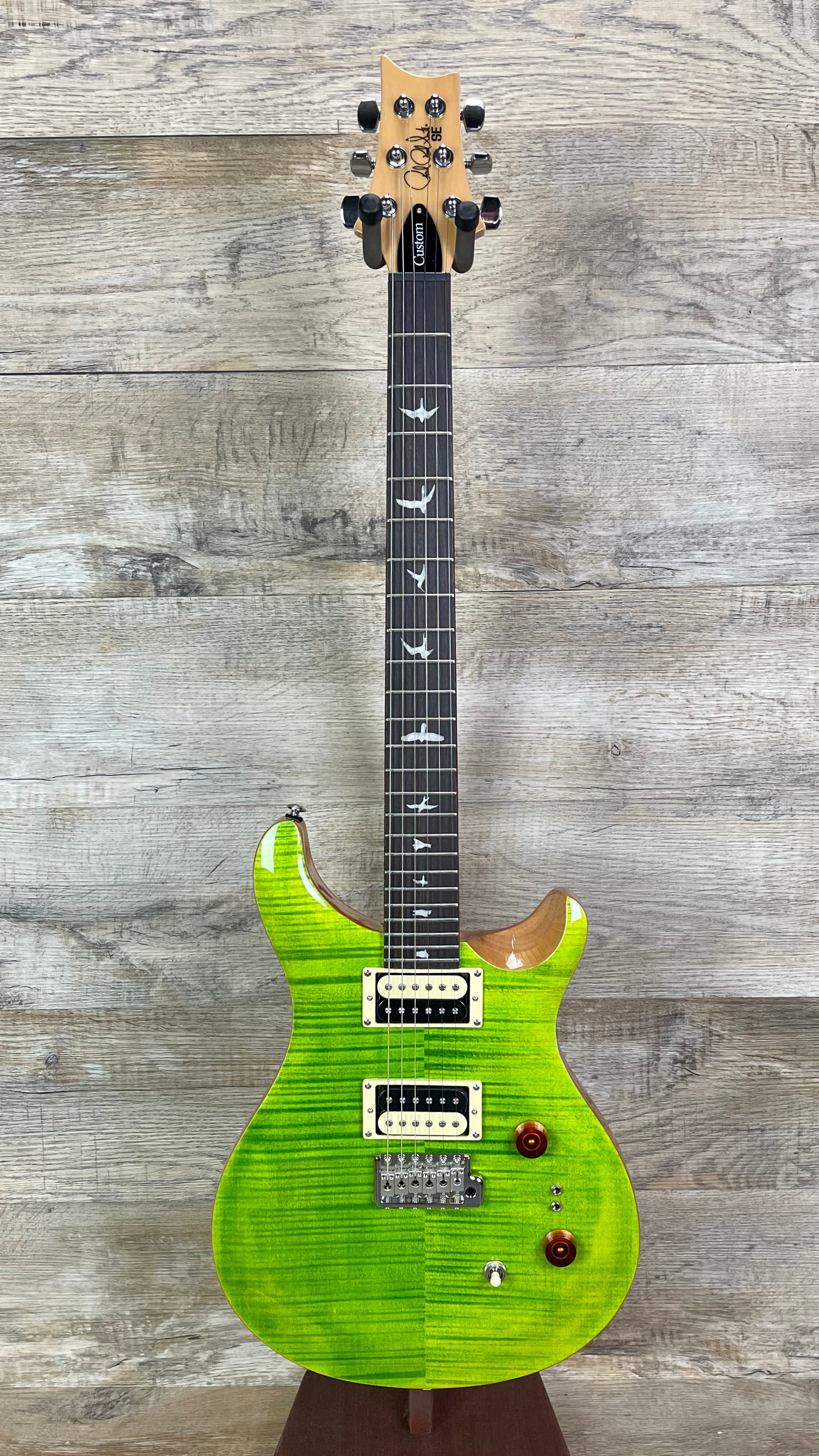 PRS Paul Reed Smith SE Custom 24-08 Eriza Verde w/bag – Tone Shop