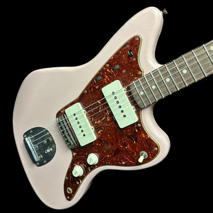 Fender Custom Shop 1962 Jazzmaster Journeyman Shell Pink RW Reverse Headstock w/case