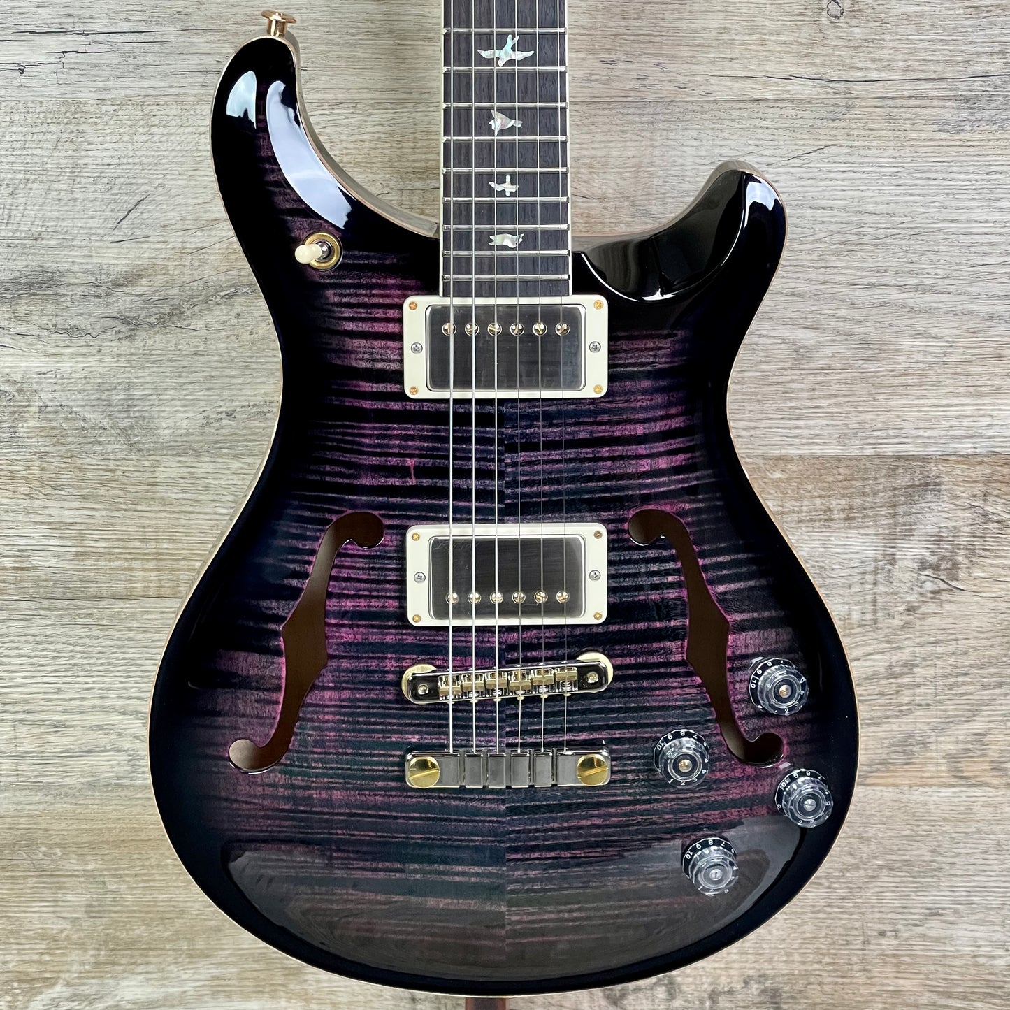 PRS Paul Reed Smith McCarty 594 Hollowbody II 10 Top Violet w/case