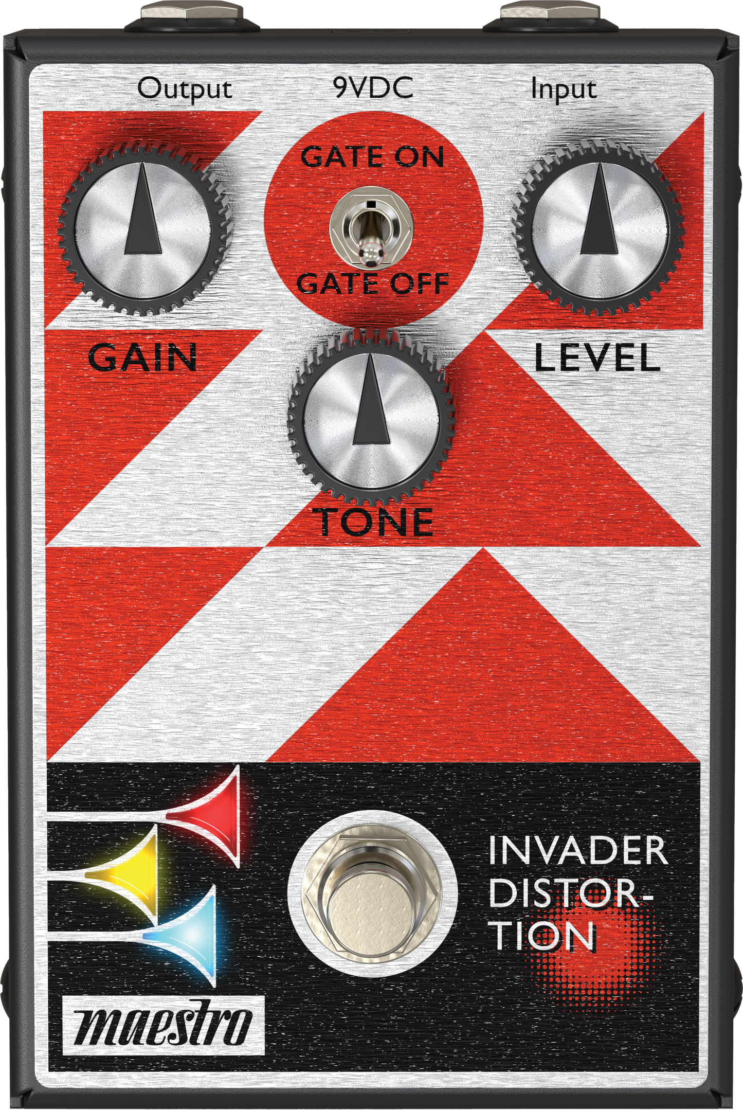 Open Box Maestro Invader Distortion Effects Pedal