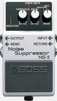 Top down of Boss NS-2 Noise Suppressor.