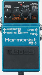 Top down of Boss PS-6 Harmonist.